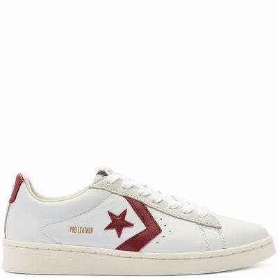 Férfi Converse Pro Leather Tornacipő CO3251697 Fehér/Piros